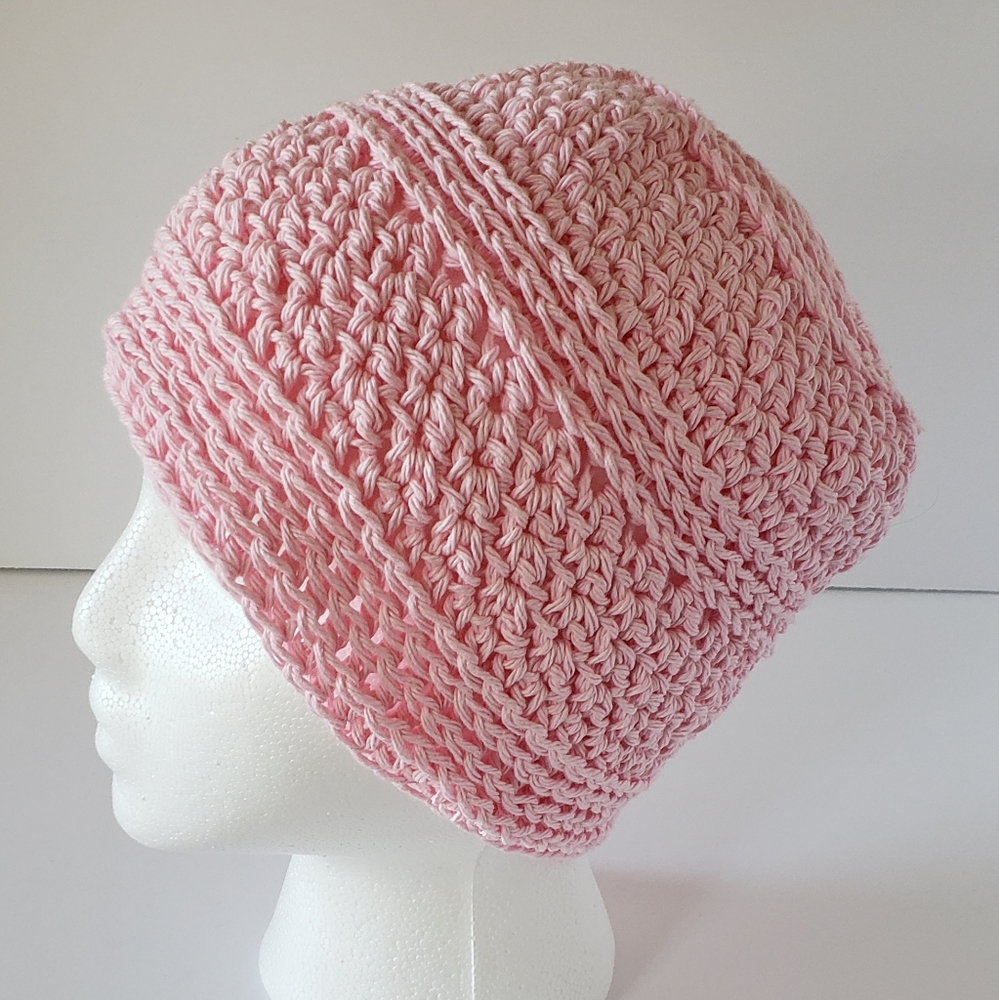 Crochet Cotton Chemo Cap / Hat